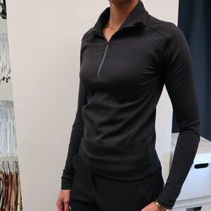 Lululemon Black Half Zip Pullover in Size XXS